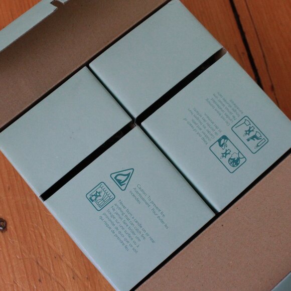 Pair of PartyLite "Quilted Crystal" Glass Candleholders - Picture 4 of 12